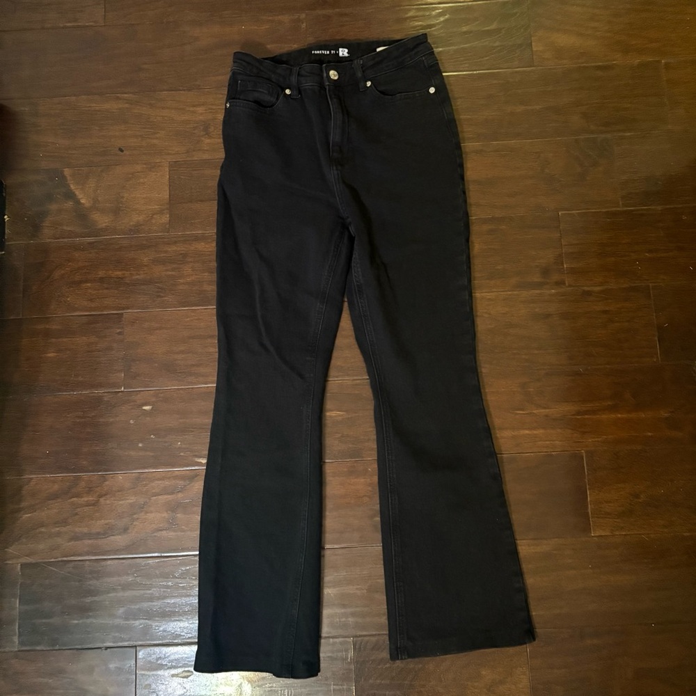 Forever 21 Black Boot Cut Denim